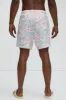 Pastel Floral Warm Up Shorts - Pink/combo sold by Fashion Nova