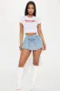 Bitch I'm A Fire Sign Tee - White sold by Fashion Nova