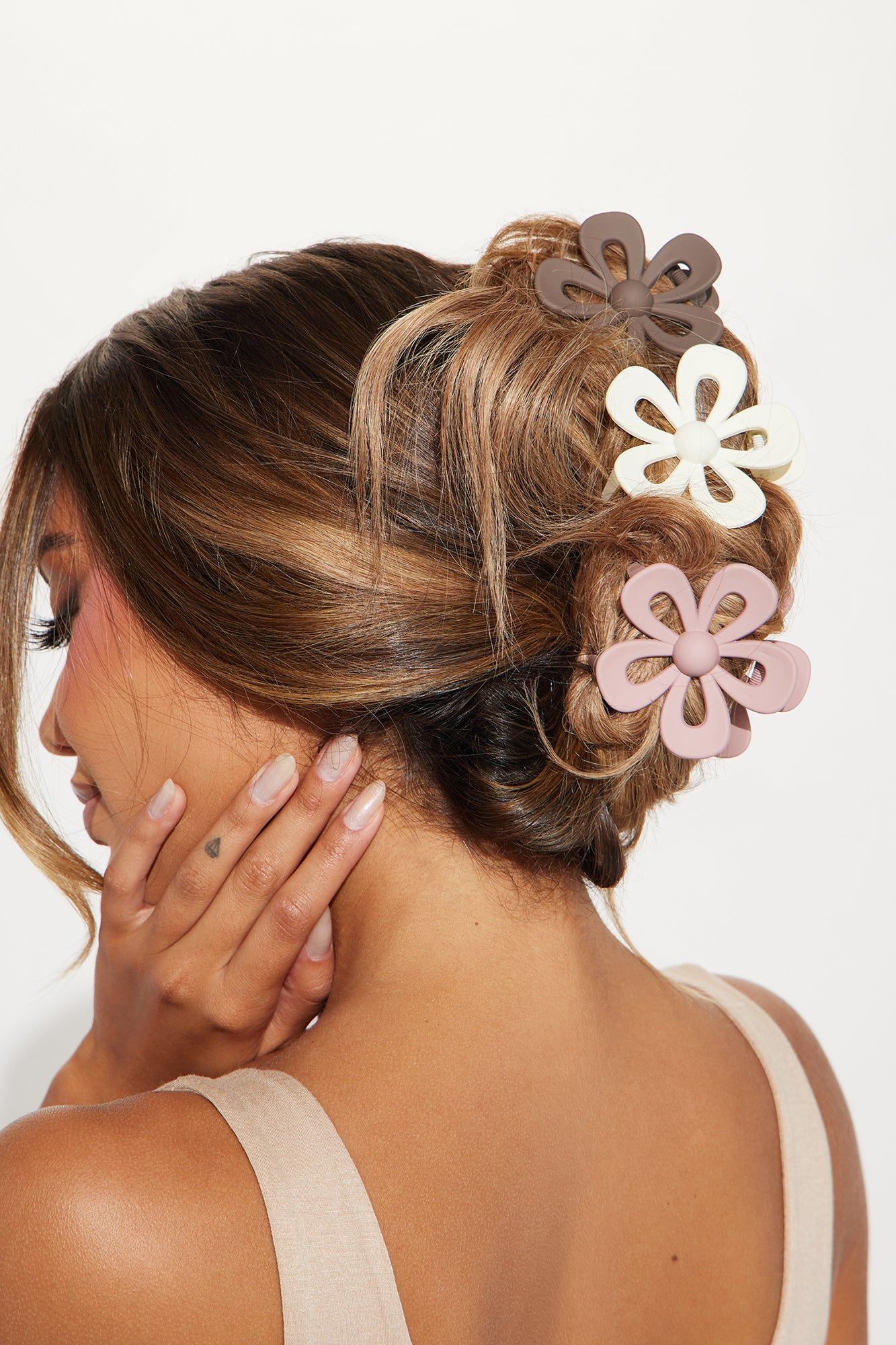 Bloom Baby Bloom 3 Piece Claw Clip Set - Multi Color sold by Fashion Nova product image thumbnail 2