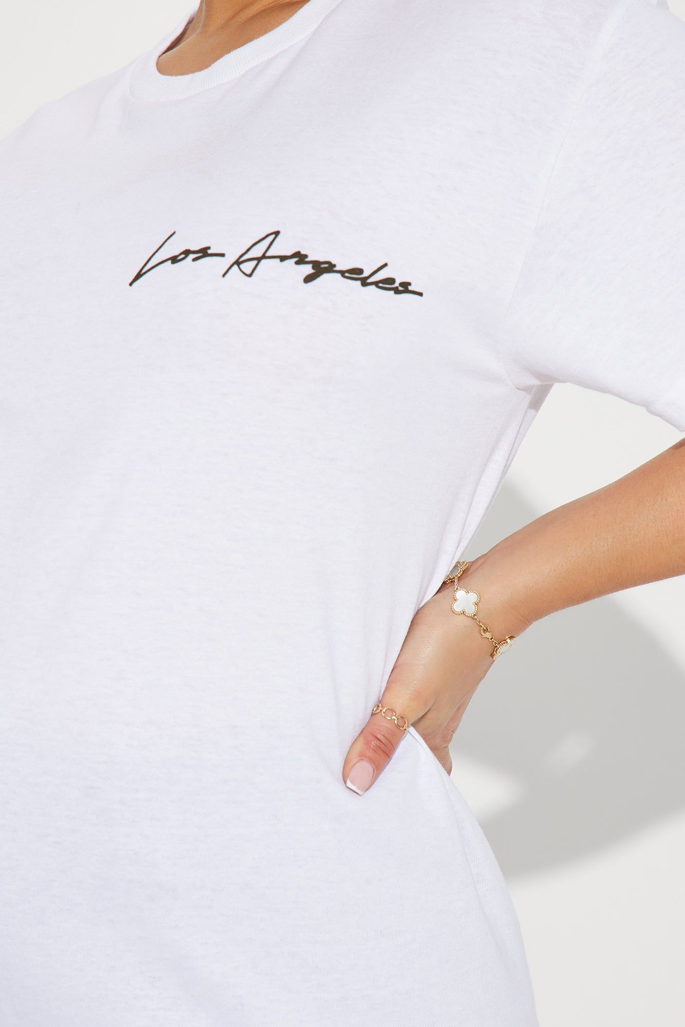 Nothing Like LA Sunsets Graphic Tee - White sold by Fashion Nova product image thumbnail 3