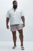 Grotto Mandarin Swim Trunks - Multi Color sold by Fashion Nova