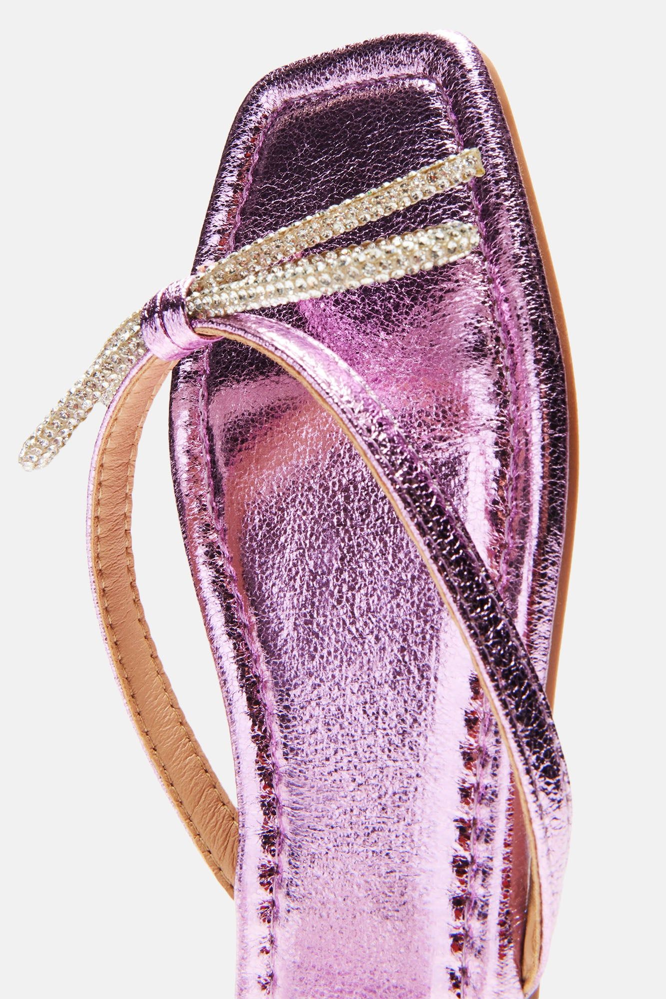 That's My Bestie Flat Sandals - Pink sold by Fashion Nova product image thumbnail 4