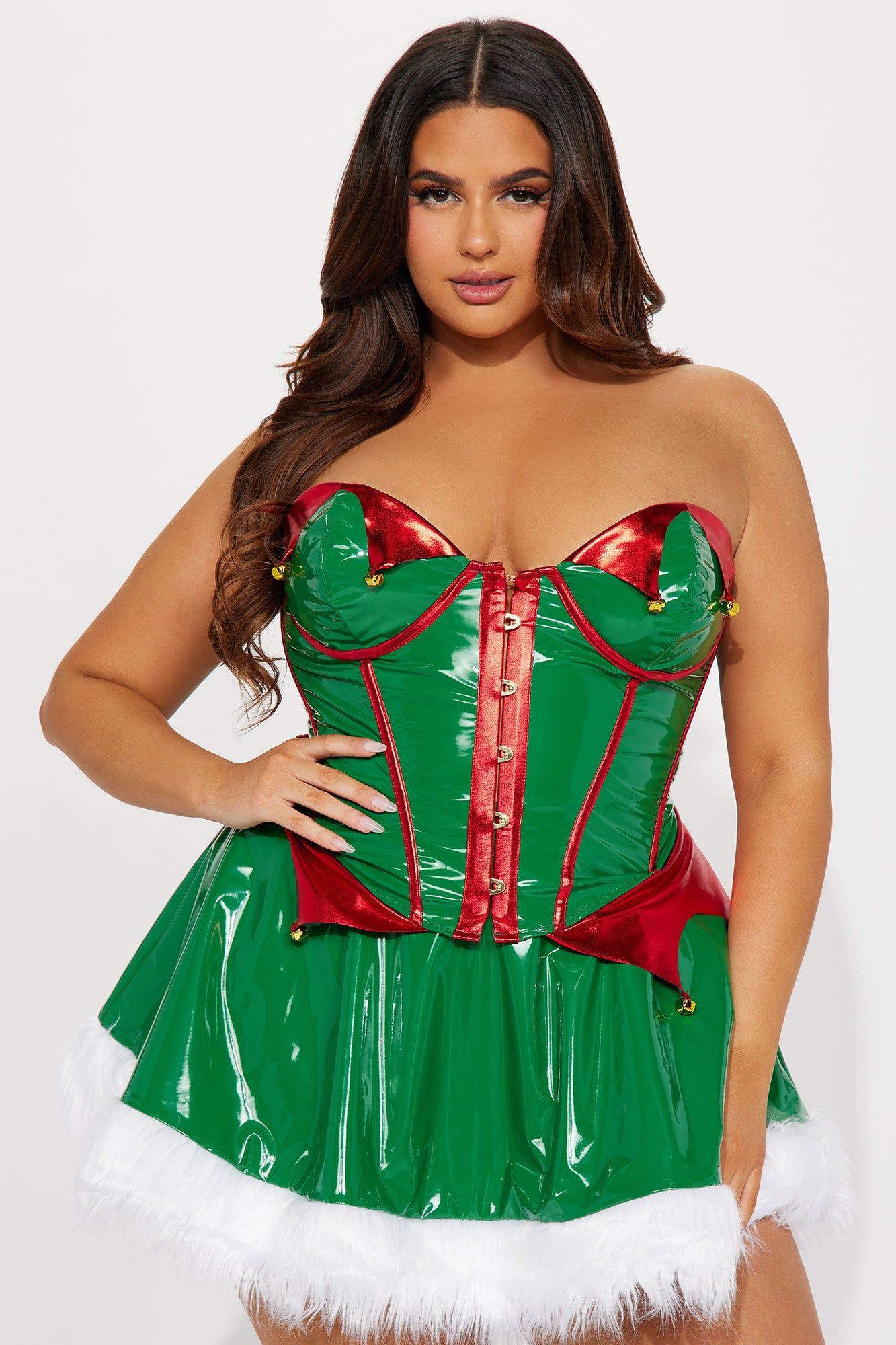 Elf In Charge 2 Piece Costume Set - Green sold by Fashion Nova product image thumbnail 5