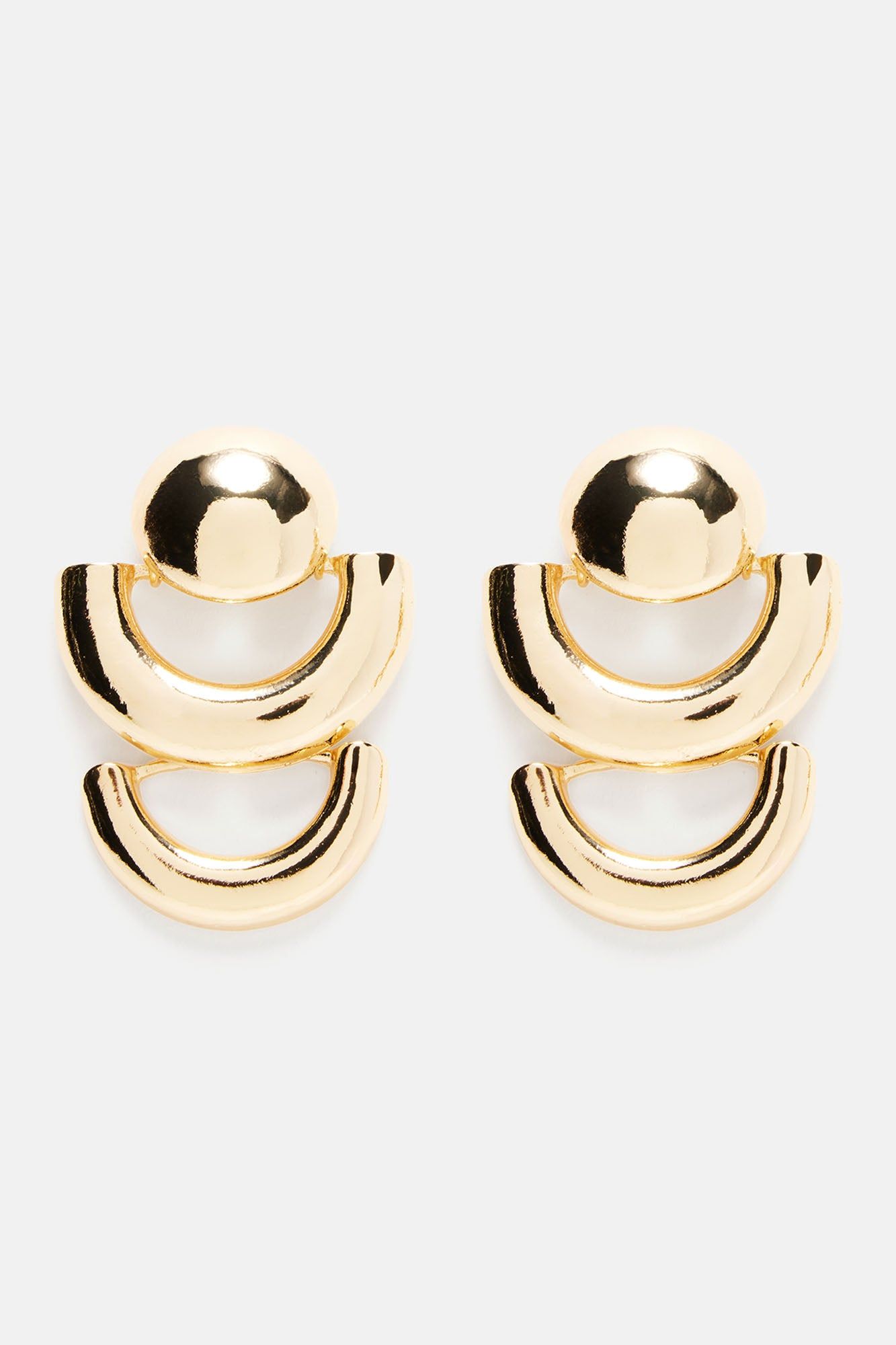 Going Too Far Earrings - Gold sold by Fashion Nova product image thumbnail 3