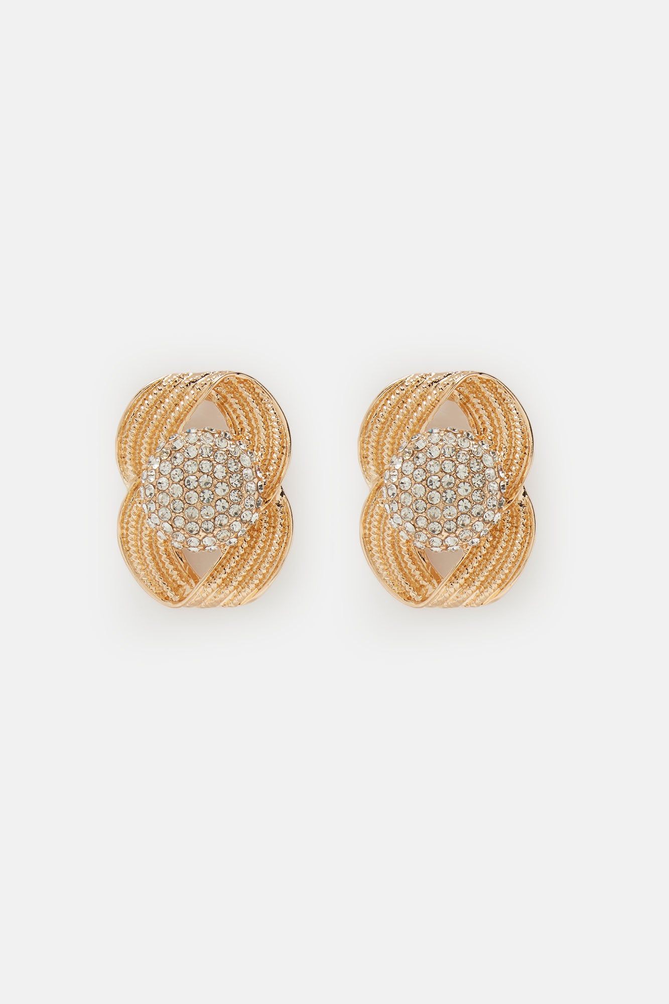 Babe And The Beauty Drop Earrings - Gold sold by Fashion Nova product image thumbnail 2