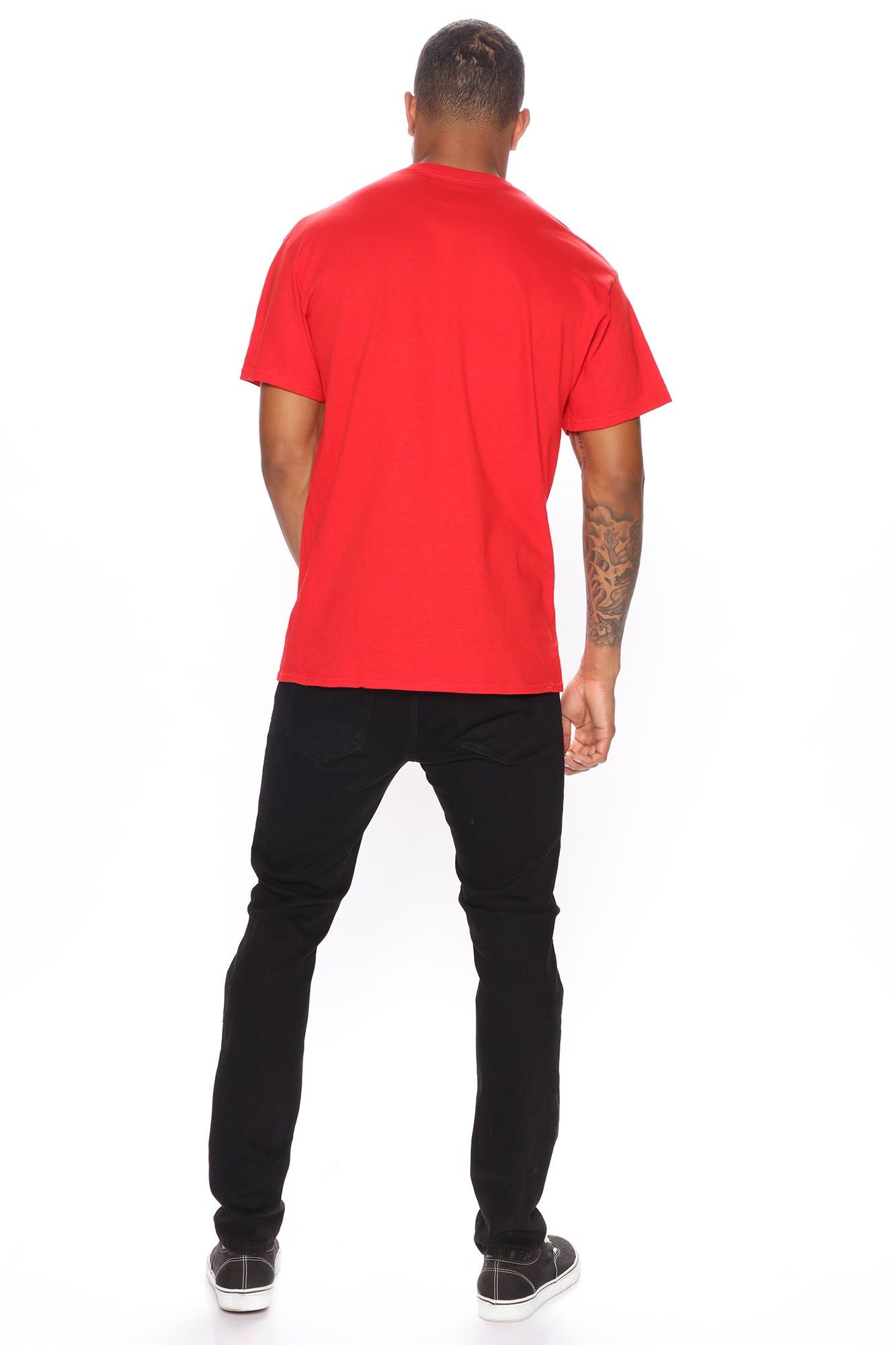 I Do It For The Bags Short Sleeve Tee - Red sold by Fashion Nova product image thumbnail 5