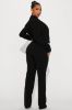 Classy Moves Blazer Pant Set - Black sold by Fashion Nova