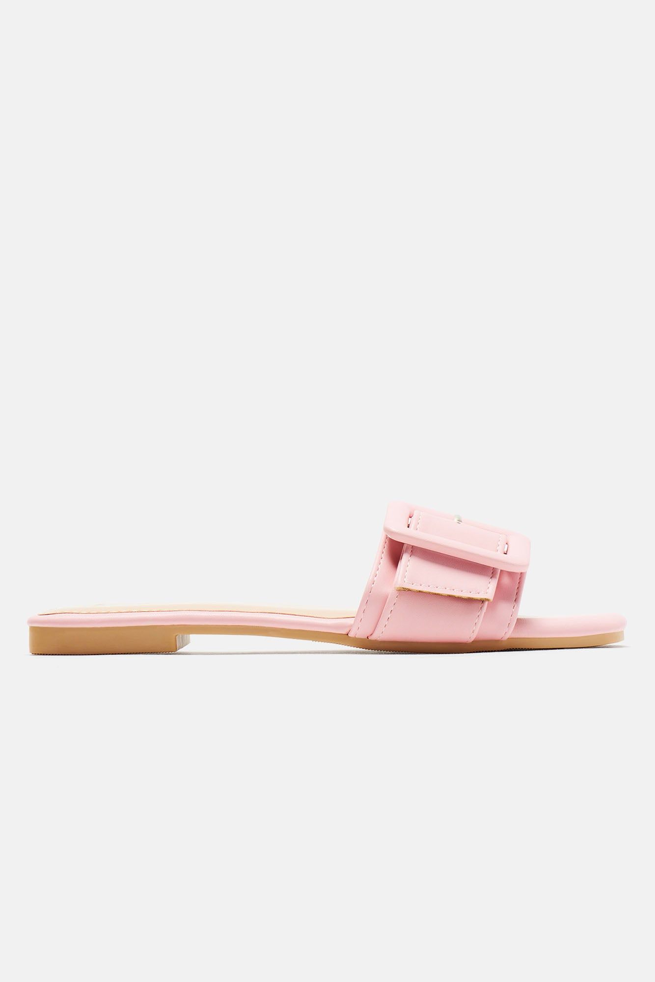 No Attitude Buckle Sandals - Pink sold by Fashion Nova product image thumbnail 5