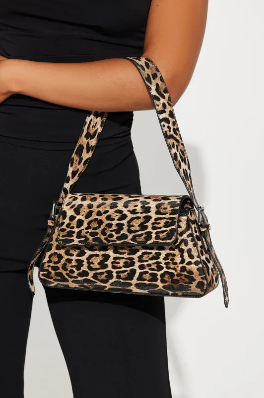 Lisa Leopard Handbag - Brown/combo sold by Fashion Nova
