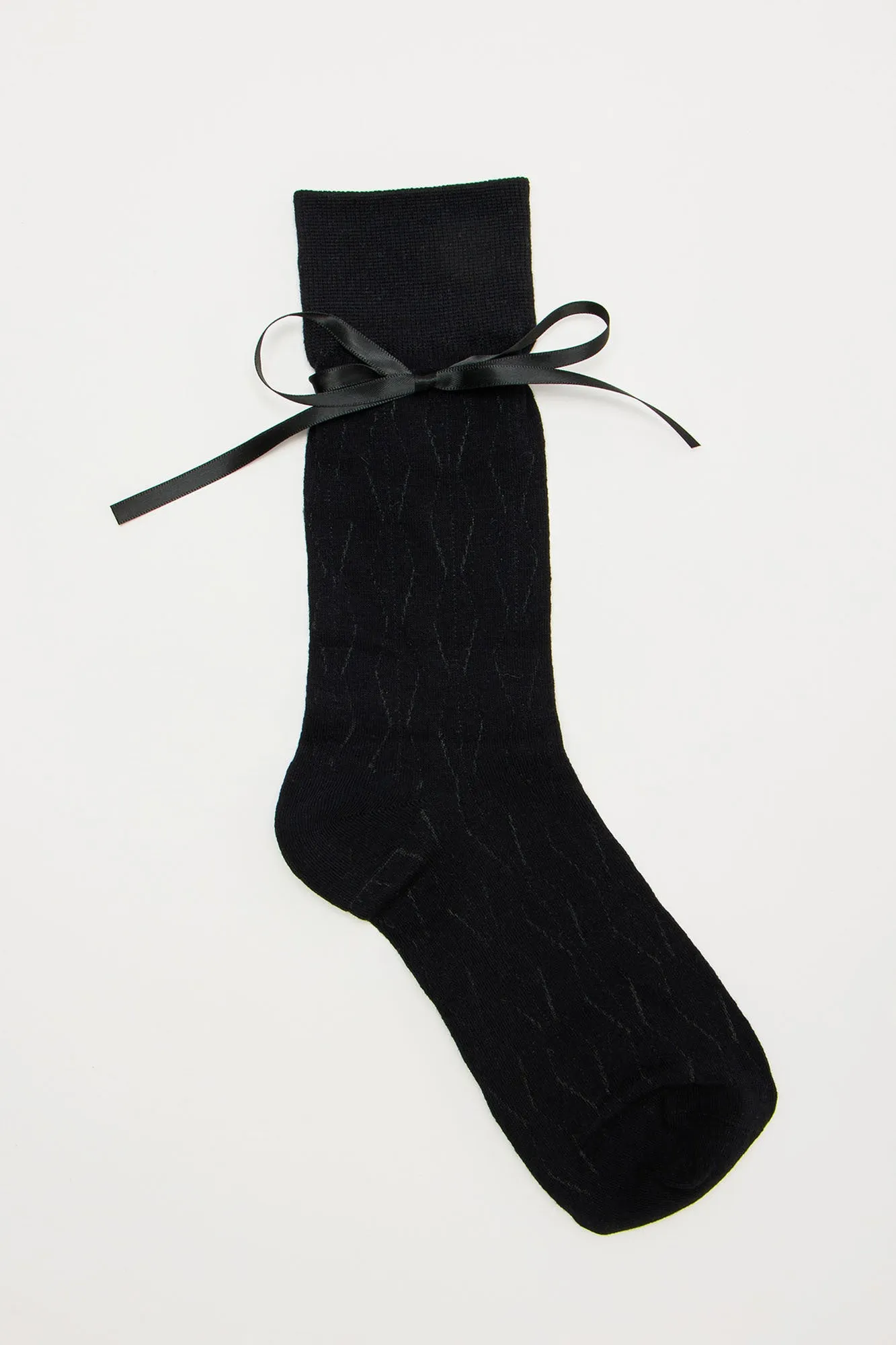 Ballet Lace Up Socks - Black sold by Fashion Nova product image thumbnail 3
