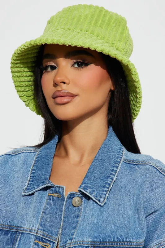 Staying Cool Bucket Hat - Green sold by Fashion Nova