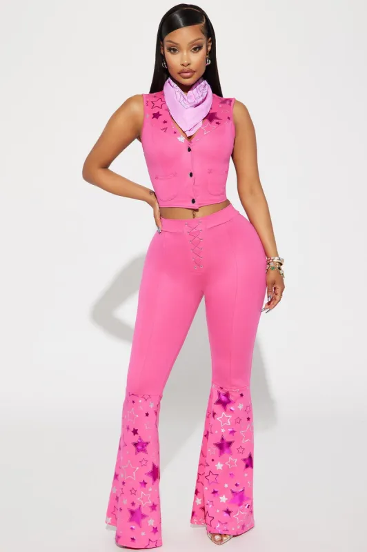 Western Star Girl 3 Piece Costume Set - Pink sold by Fashion Nova