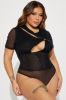 Gabriela Mesh Bodysuit - Black sold by Fashion Nova