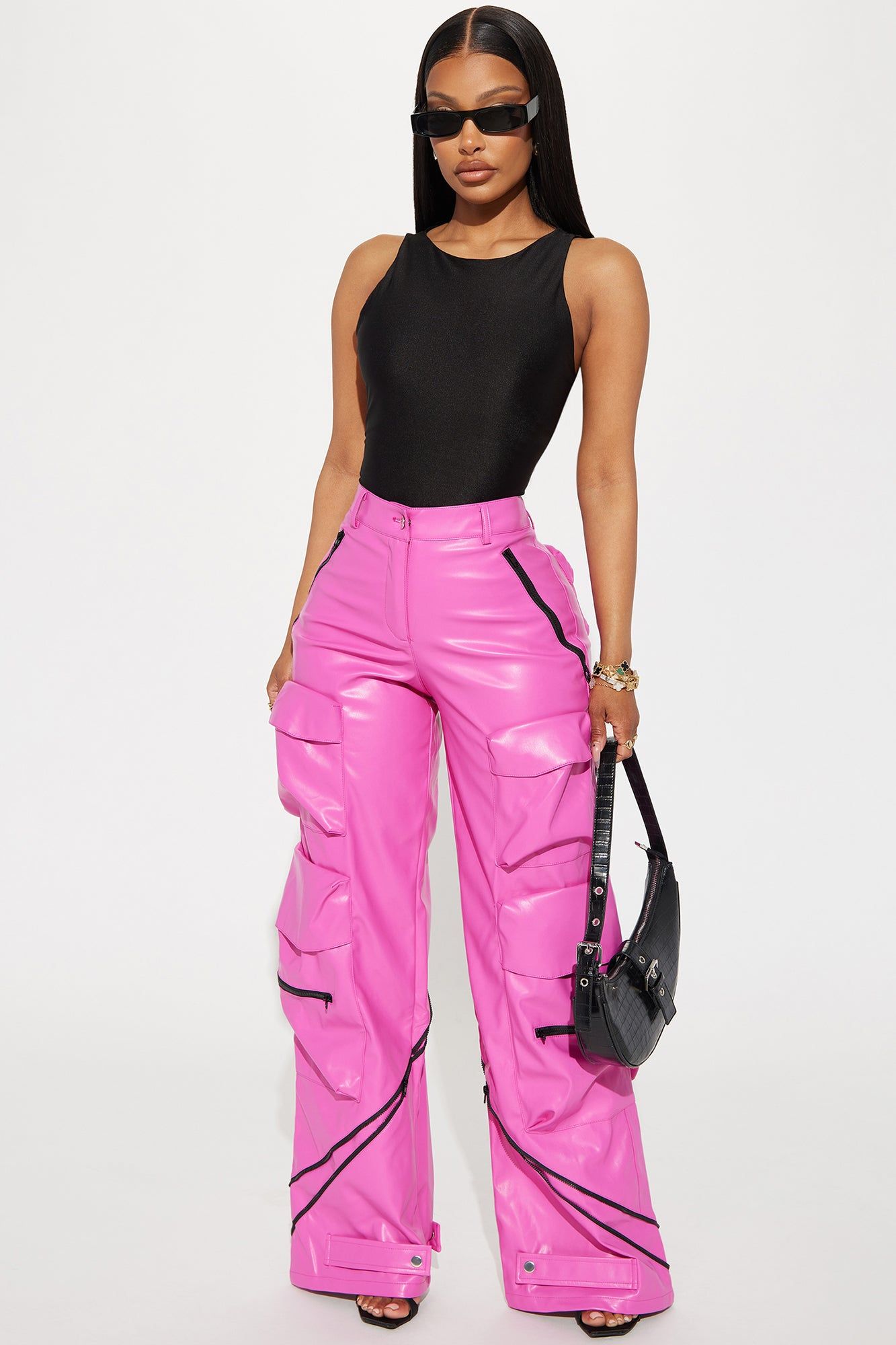 Holly Satin Bodysuit - Black sold by Fashion Nova product image thumbnail 2