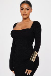 Fun Times Cuff Bracelet - Gold sold by Fashion Nova