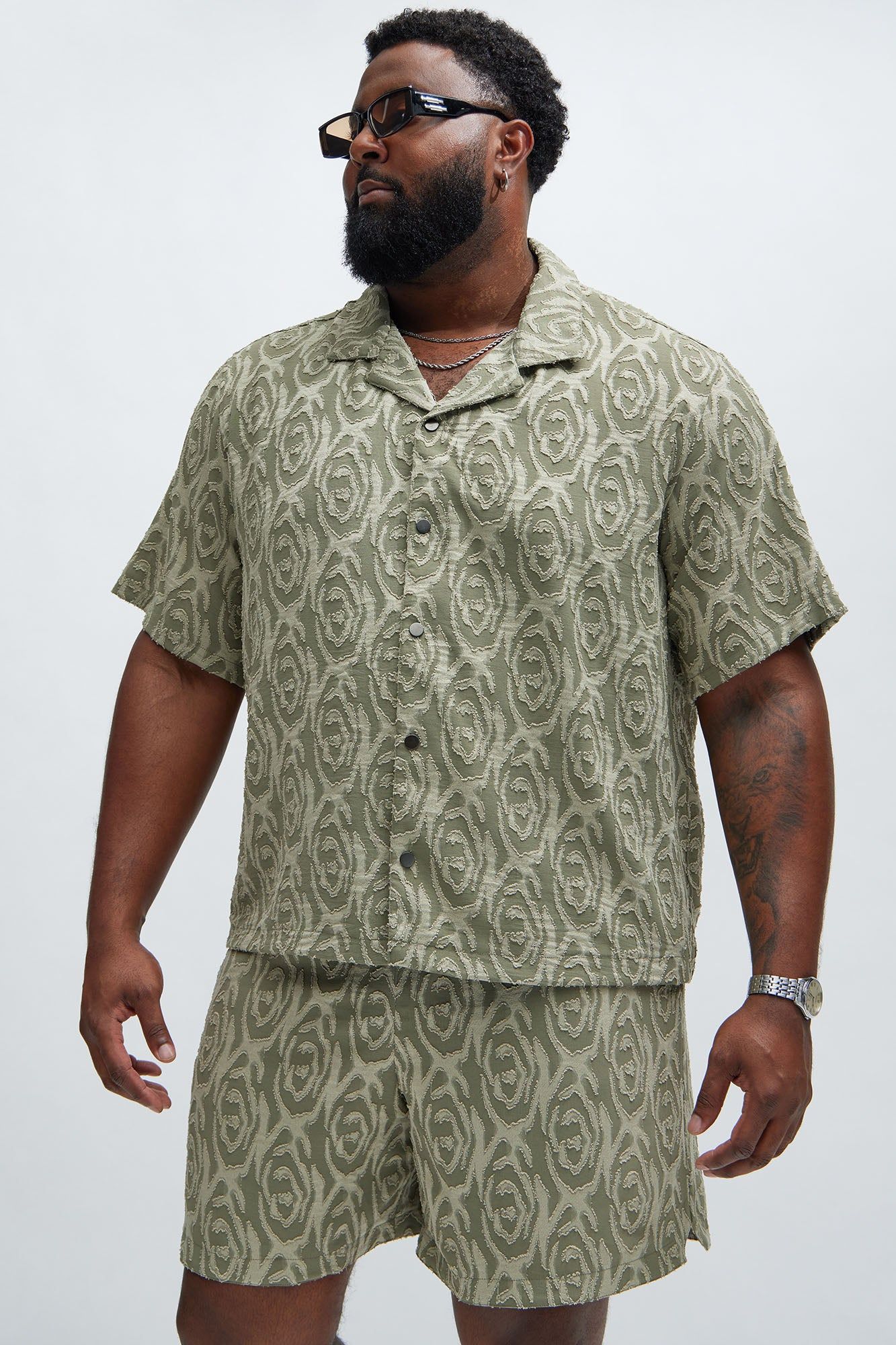 Wyatt Shirt - Olive sold by Fashion Nova product image thumbnail 5