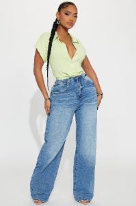 Something Light Shirt - Lime sold by Fashion Nova