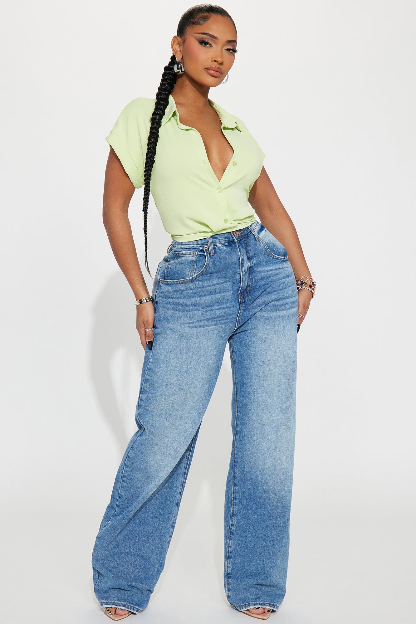 Something Light Shirt - Lime sold by Fashion Nova product image thumbnail 2