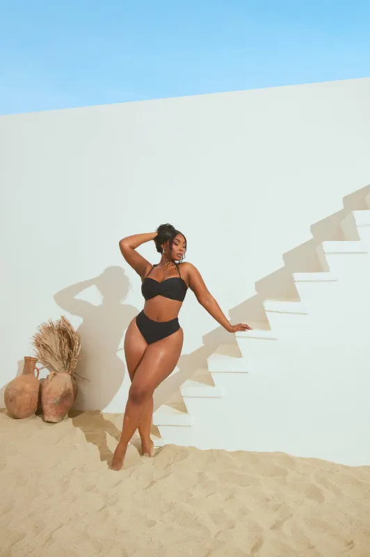 Summer Chill 2 Piece Bikini - Black sold by Fashion Nova