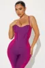 Rio Waterside Bandage Jumpsuit - Purple/combo sold by Fashion Nova