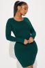 Dena Double Lined Mini Dress - Hunter sold by Fashion Nova