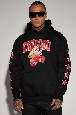 Chicago Bear Hoodie - Black sold by Fashion Nova