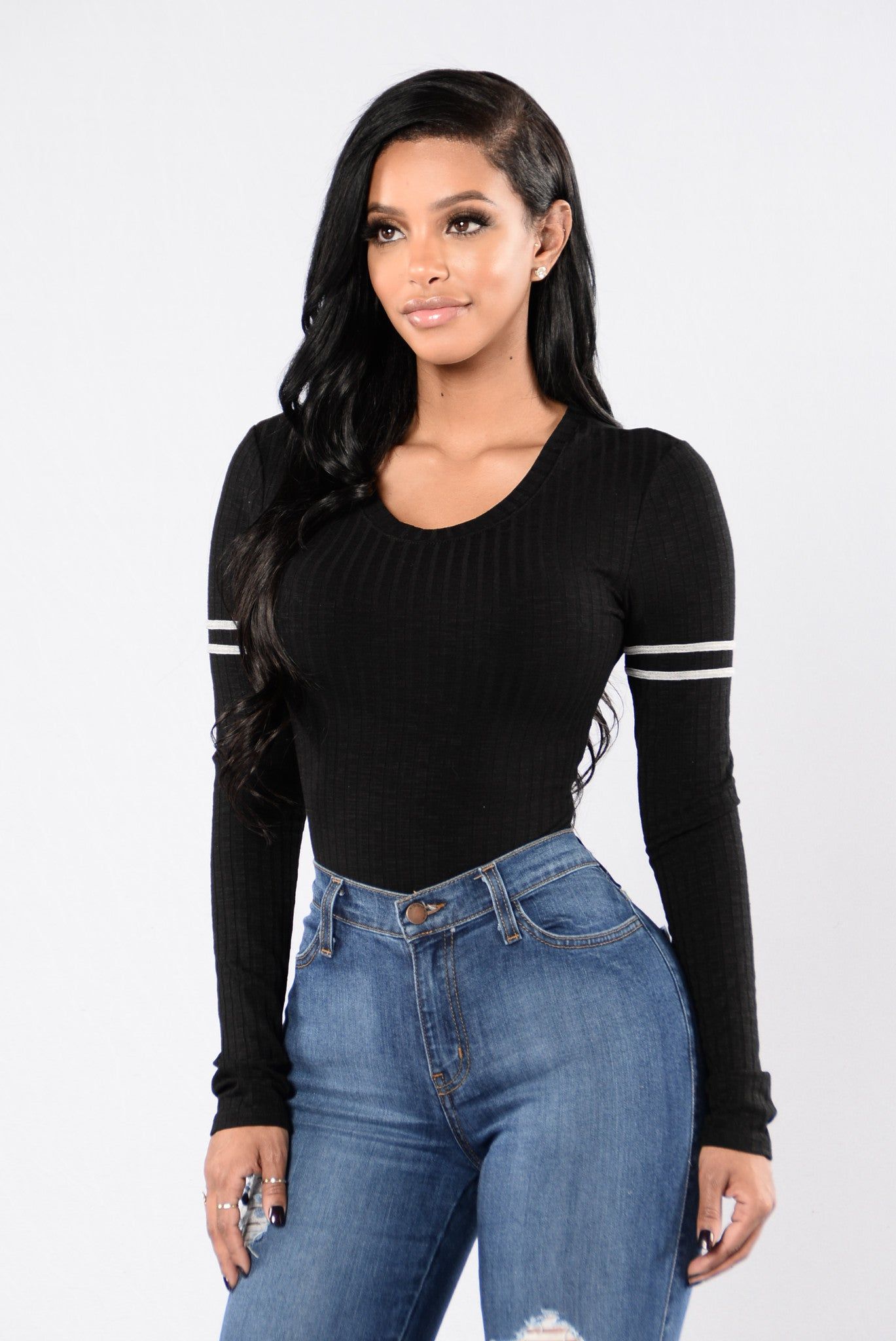 Tag Team Bodysuit - Black sold by Fashion Nova product image thumbnail 7