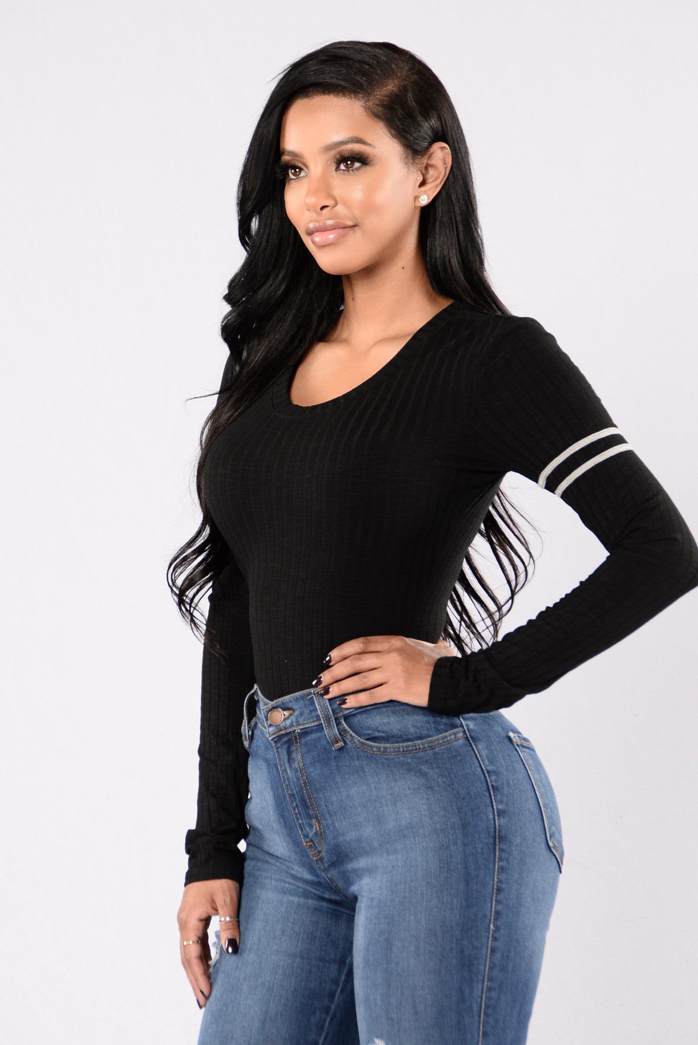 Tag Team Bodysuit - Black sold by Fashion Nova product image thumbnail 9