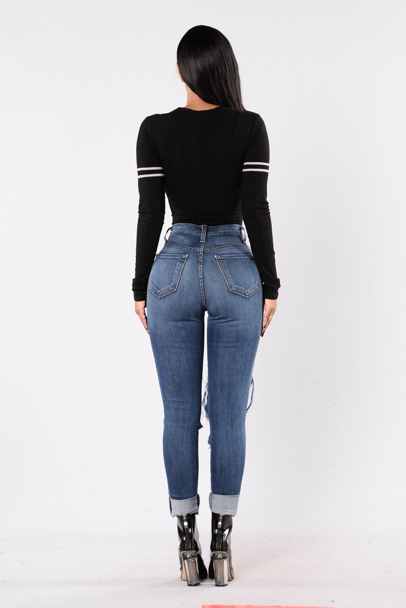 Tag Team Bodysuit - Black sold by Fashion Nova product image thumbnail 11