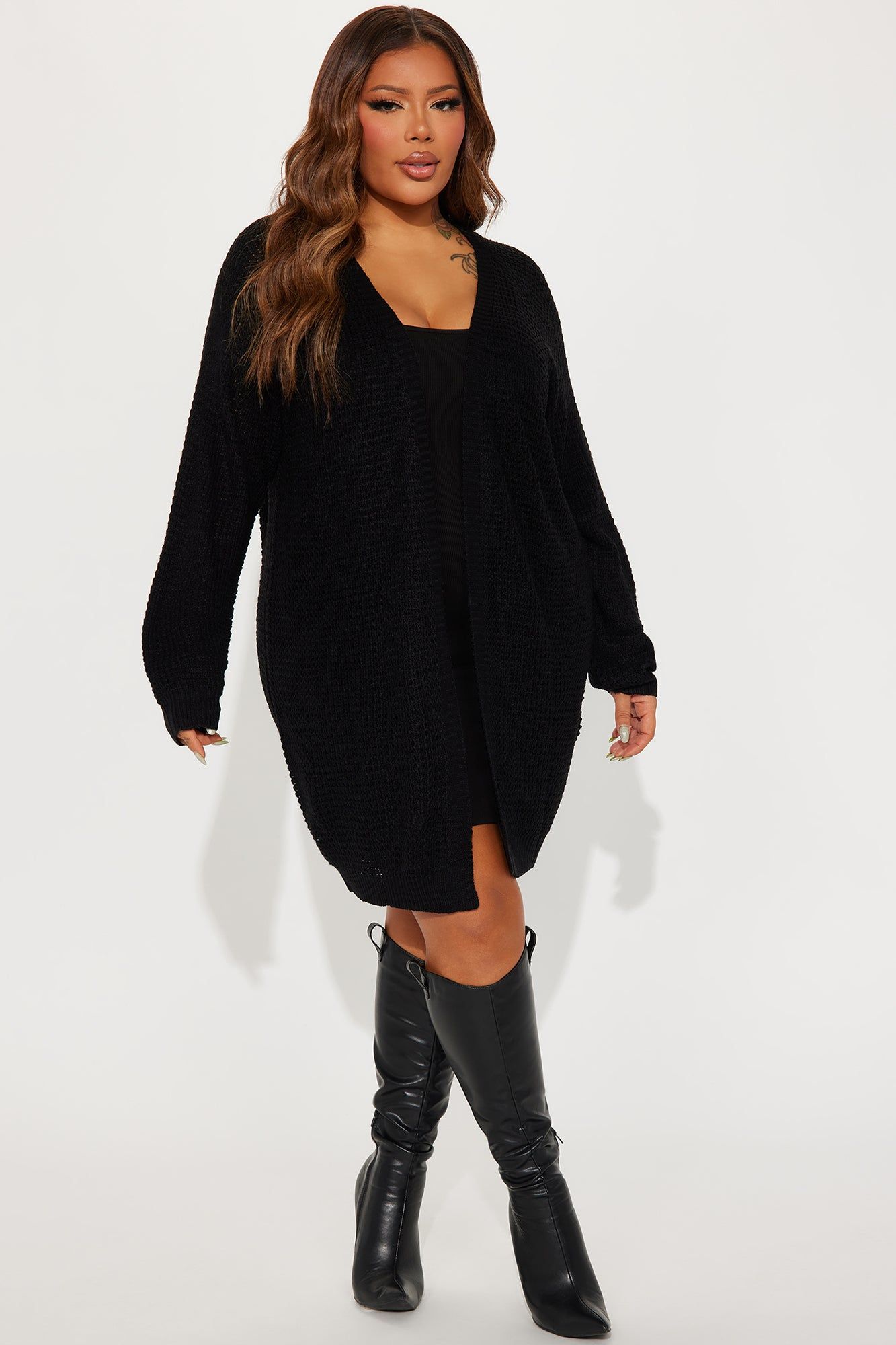 Stayin' Close By Cardigan - Black sold by Fashion Nova product image thumbnail 5