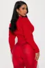 Malibu Nights Cropped Sweater - Red sold by Fashion Nova