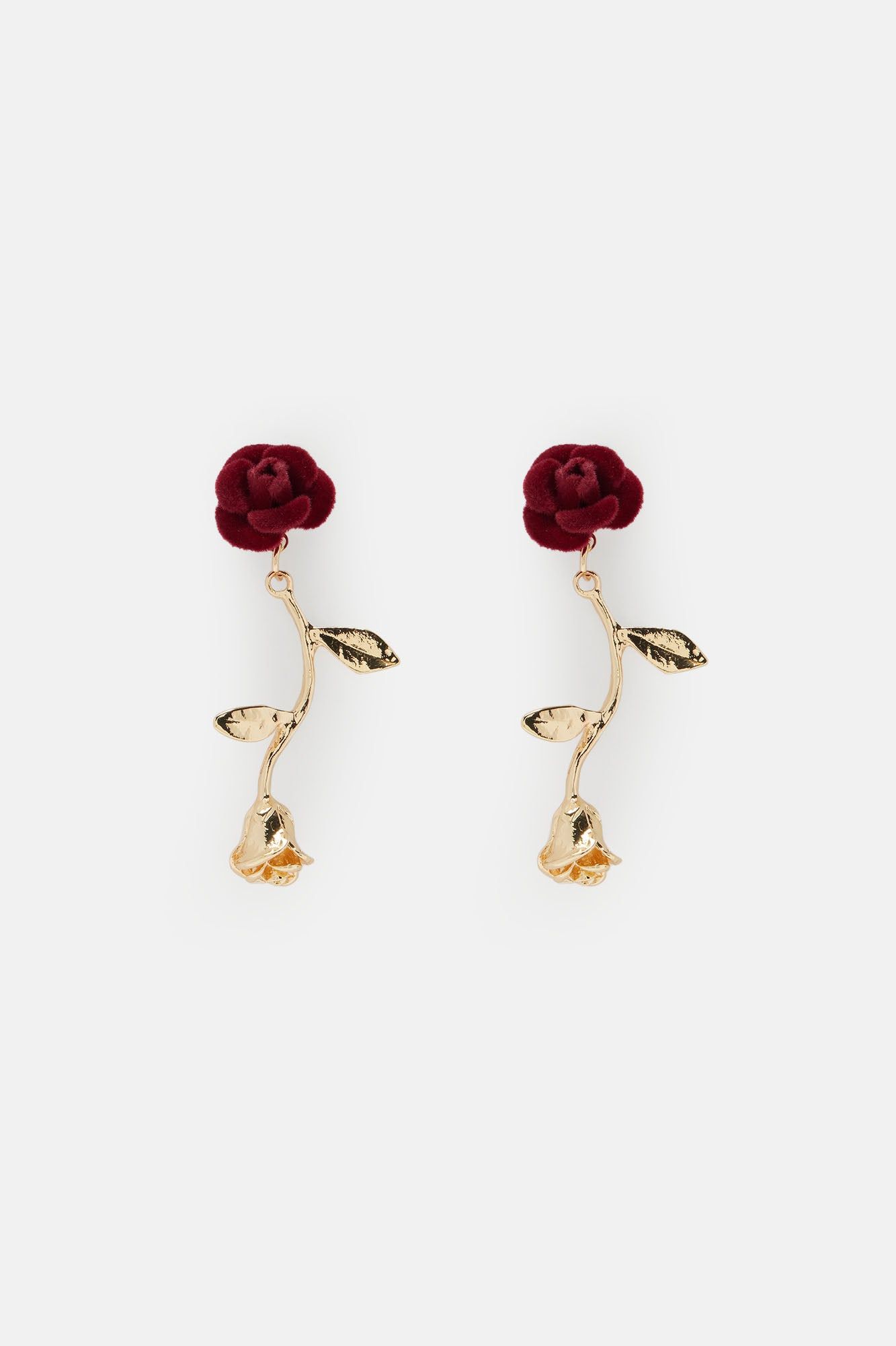 Floral Essence Earrings - Gold/Red sold by Fashion Nova product image thumbnail 2