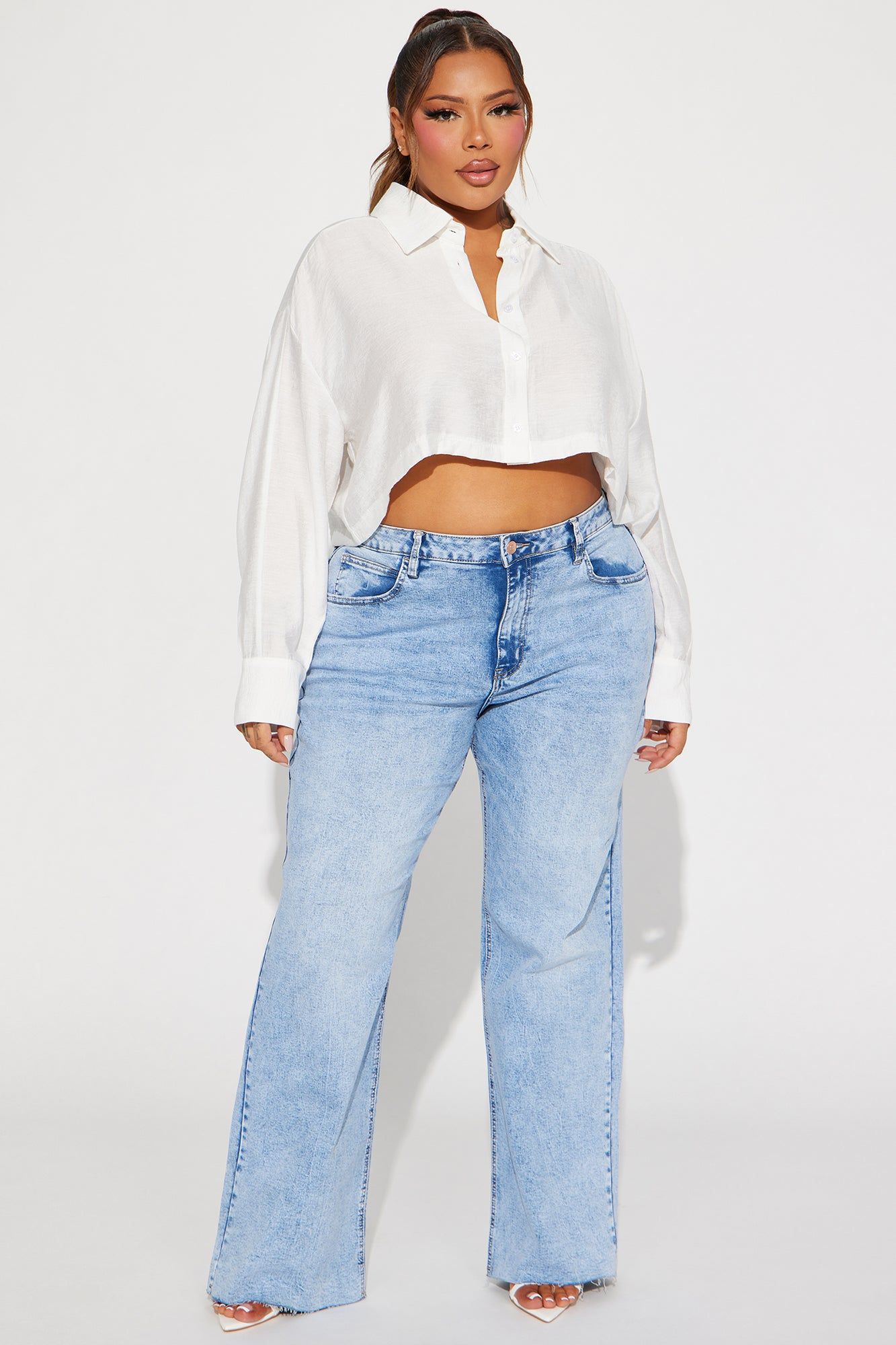 Finn Shirt - Off White sold by Fashion Nova product image thumbnail 5