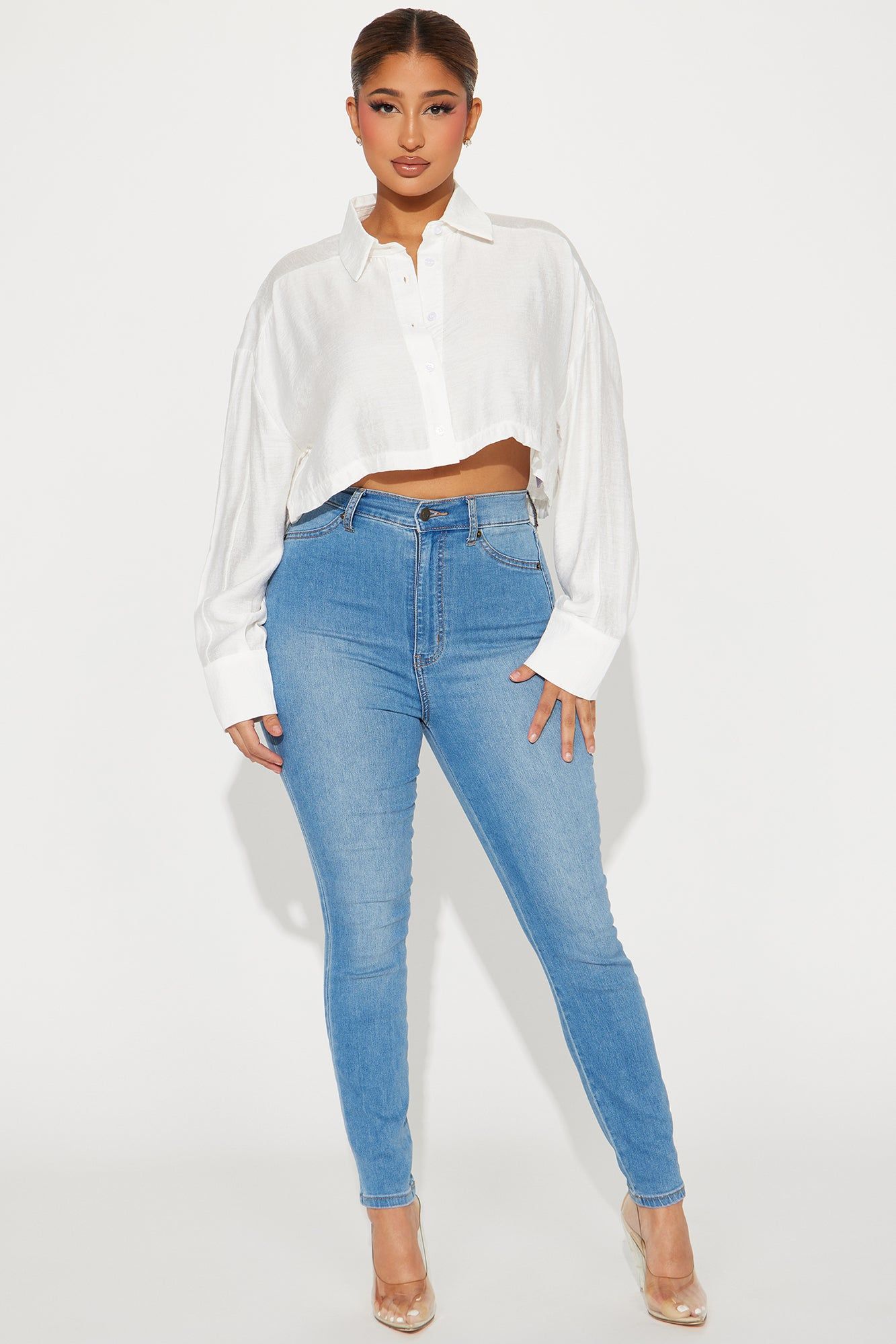 Finn Shirt - Off White sold by Fashion Nova product image thumbnail 2