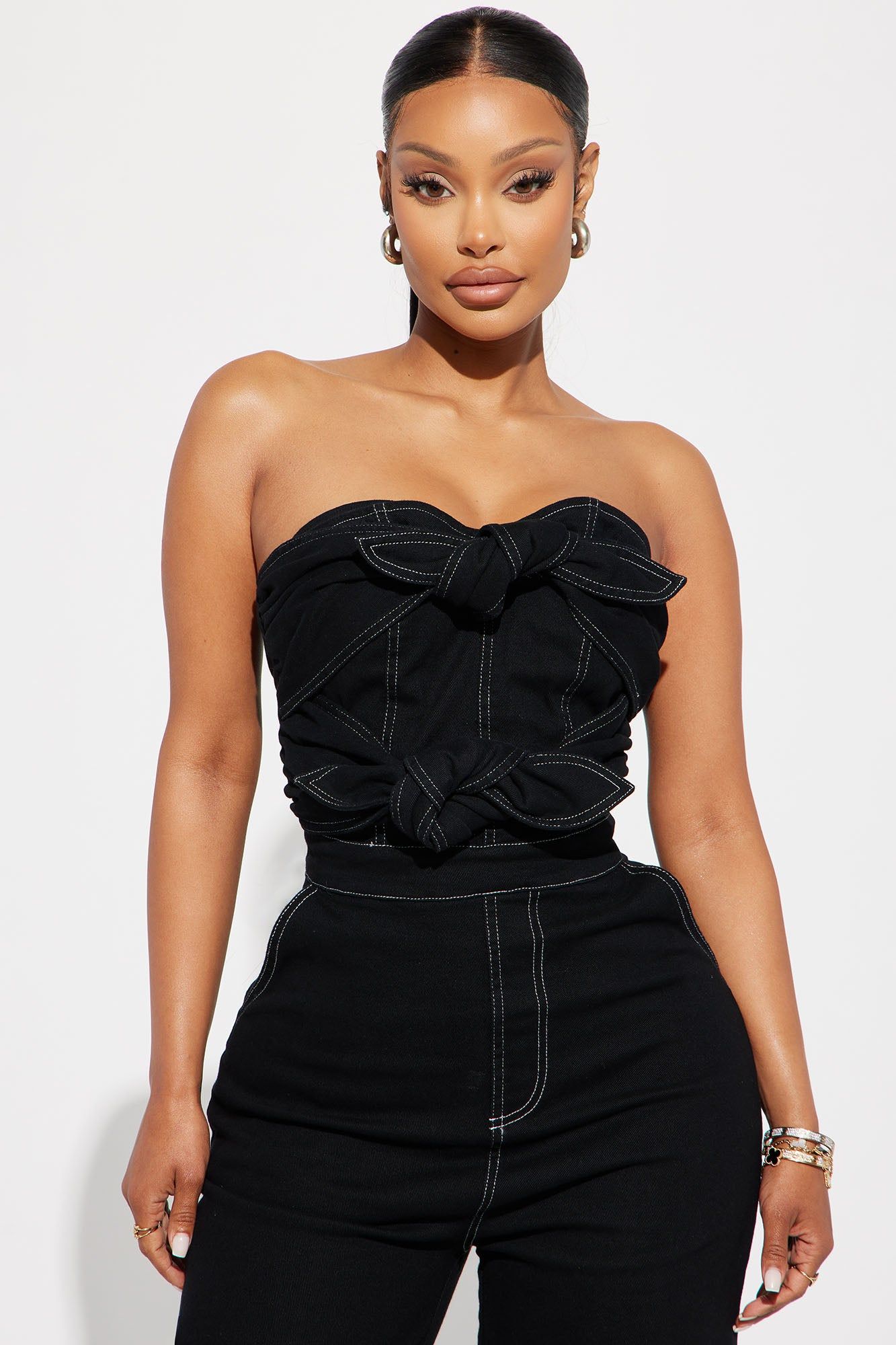 Hold Me Close Wrap Top - Heather Grey sold by Fashion Nova product image thumbnail 2