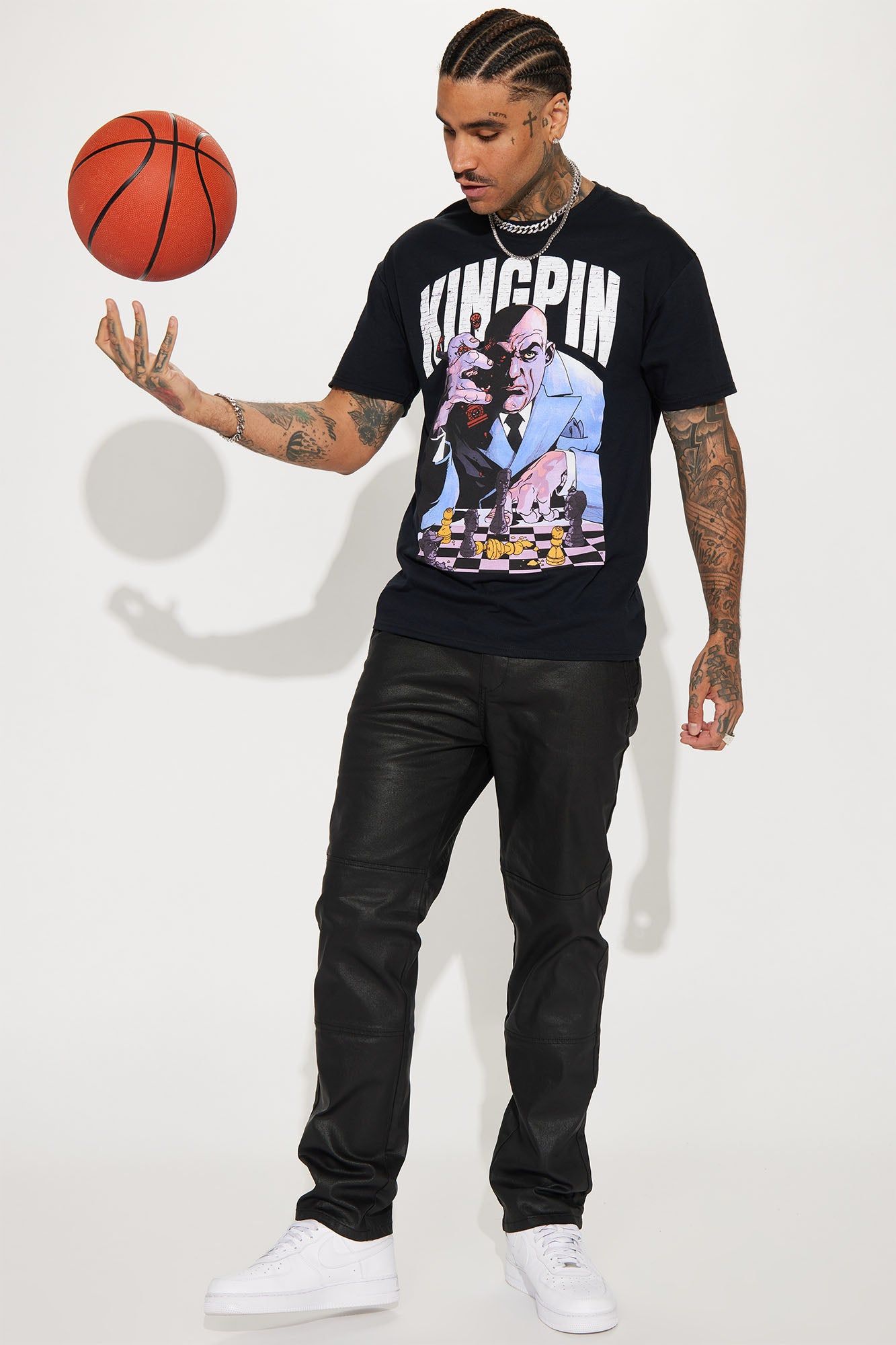 Kingpin Chess Short Sleeve Tee - Black sold by Fashion Nova product image thumbnail 3