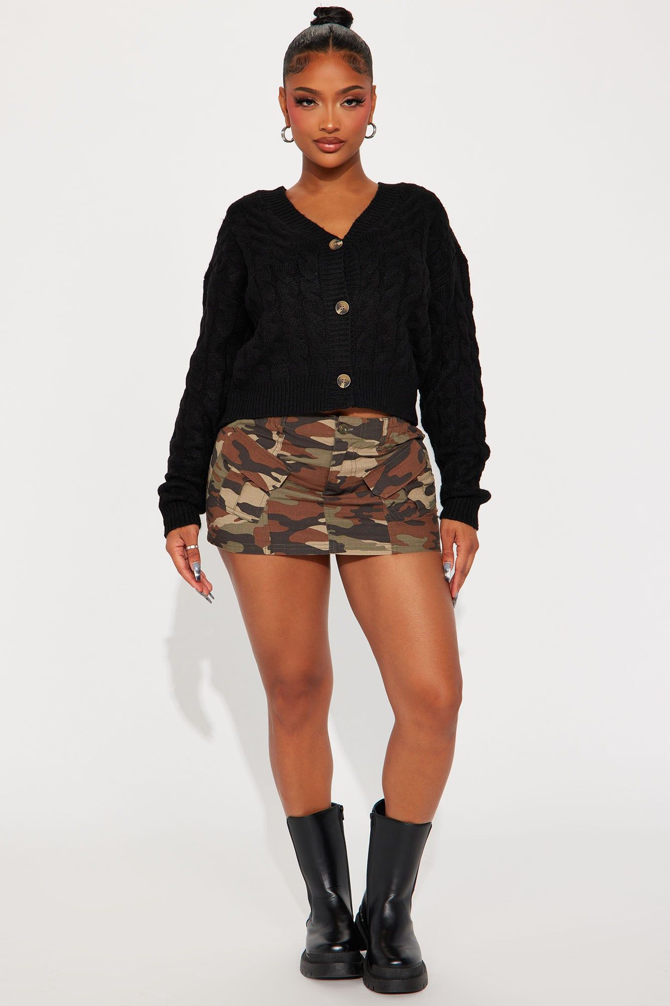 Good Girl Cardigan - Black sold by Fashion Nova product image thumbnail 2