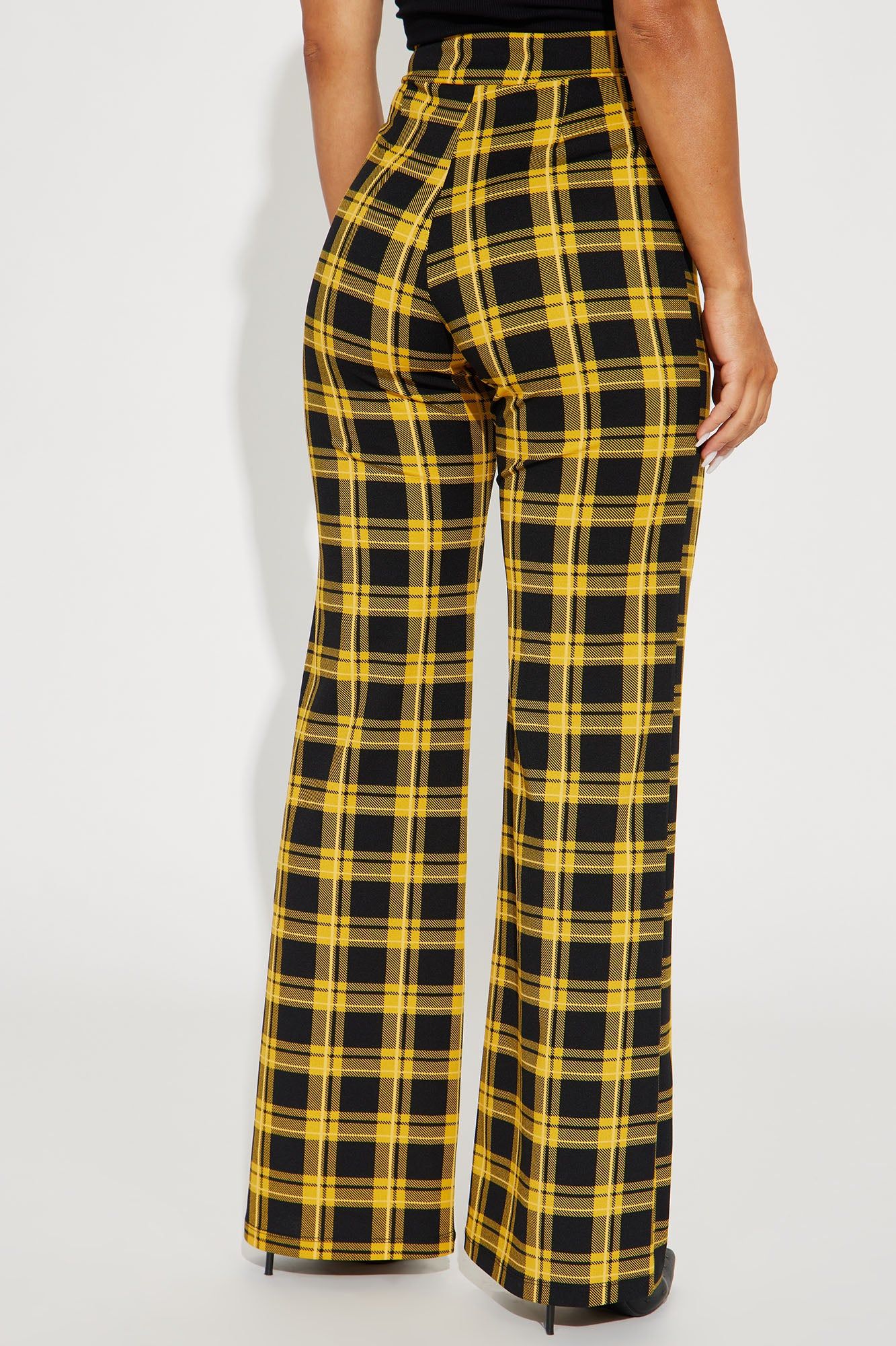 Jahia Flare Pants - Yellow/combo sold by Fashion Nova product image thumbnail 3