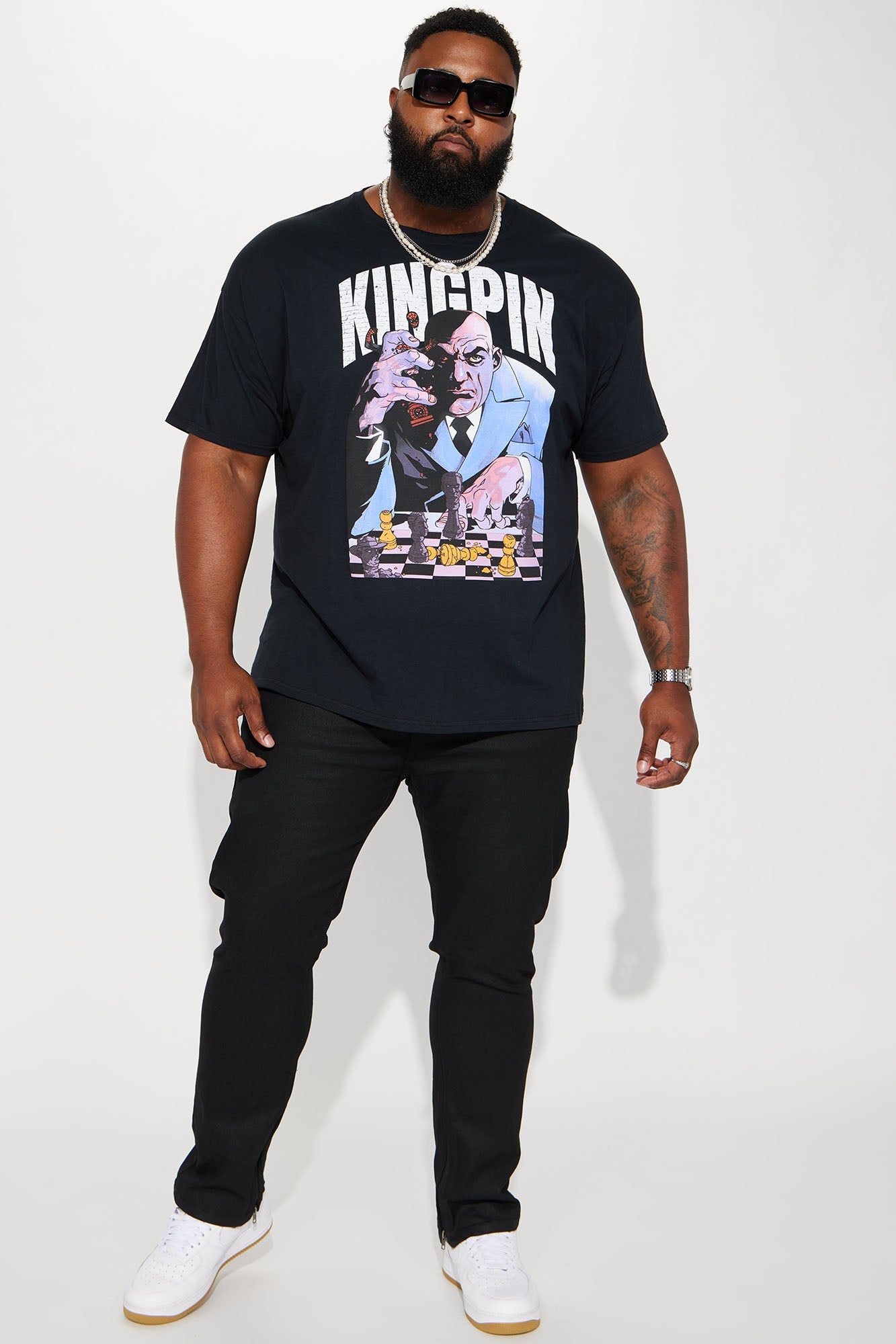 Kingpin Chess Short Sleeve Tee - Black sold by Fashion Nova product image thumbnail 5