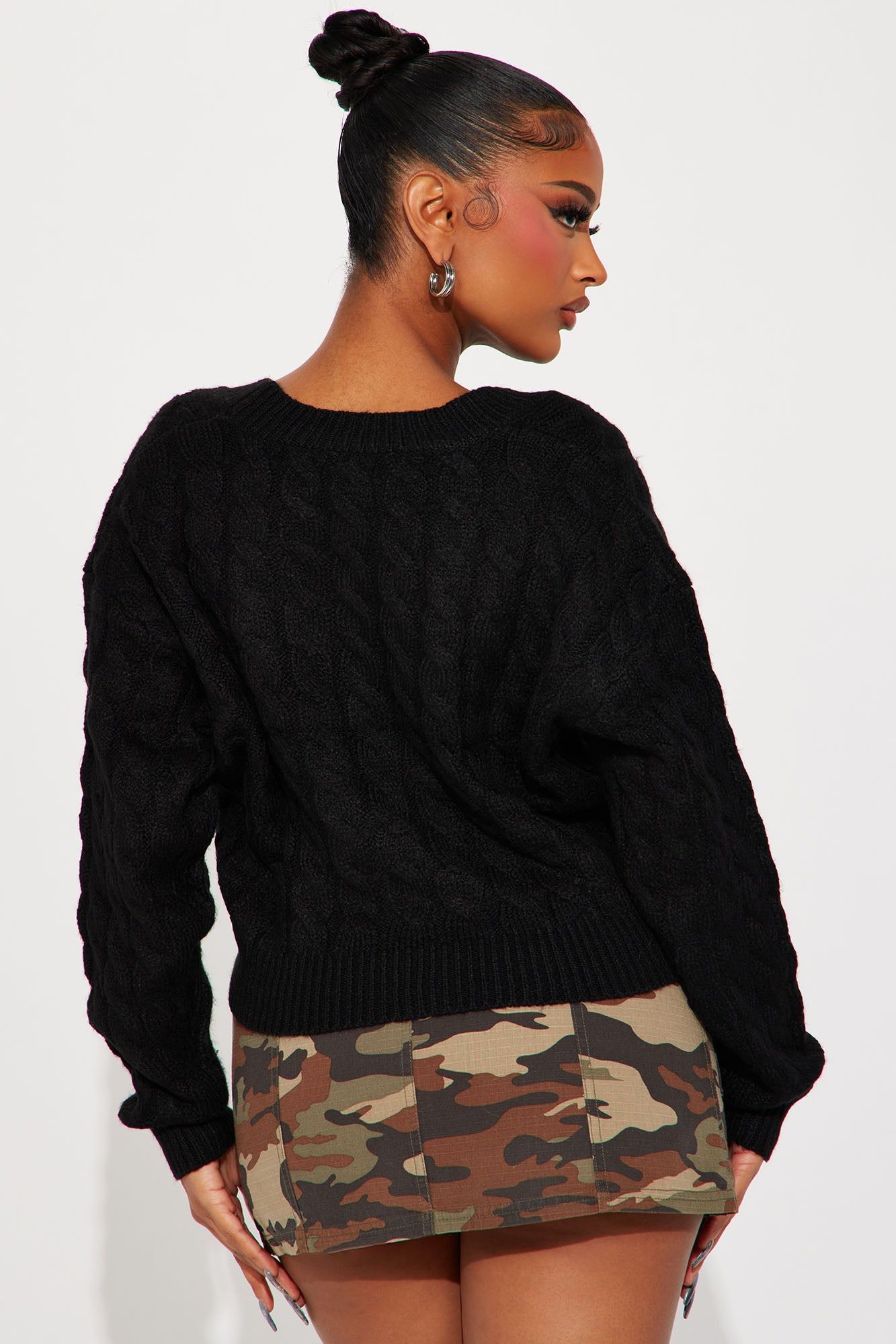 Good Girl Cardigan - Black sold by Fashion Nova product image thumbnail 3
