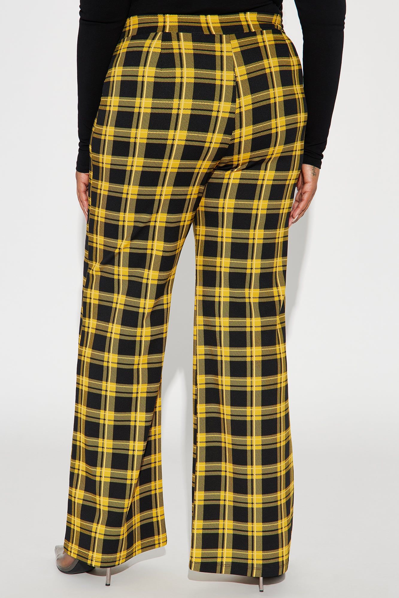 Jahia Flare Pants - Yellow/combo sold by Fashion Nova product image thumbnail 6