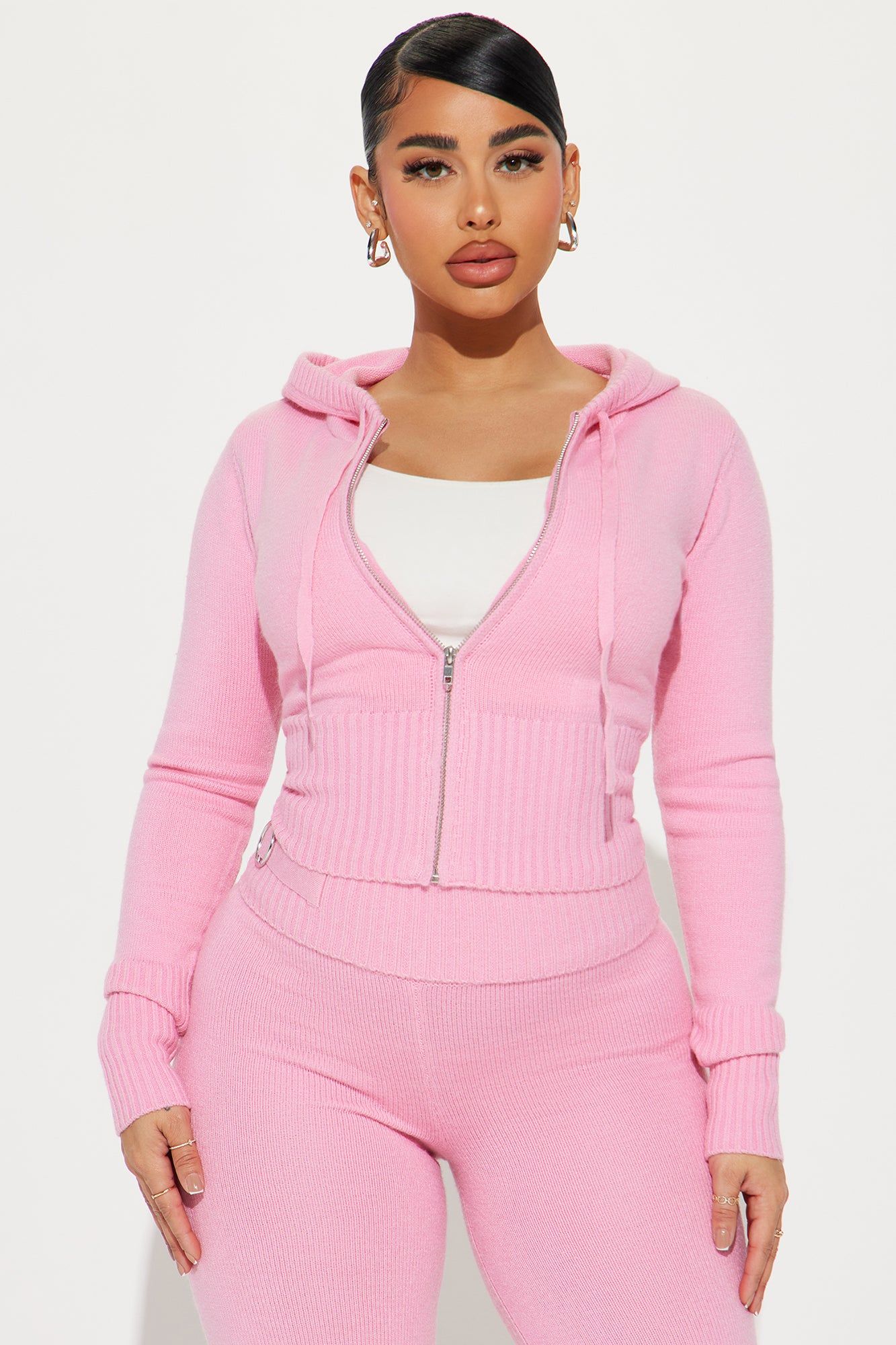 Lana Sweater Pant Set - Pink sold by Fashion Nova product image thumbnail 2