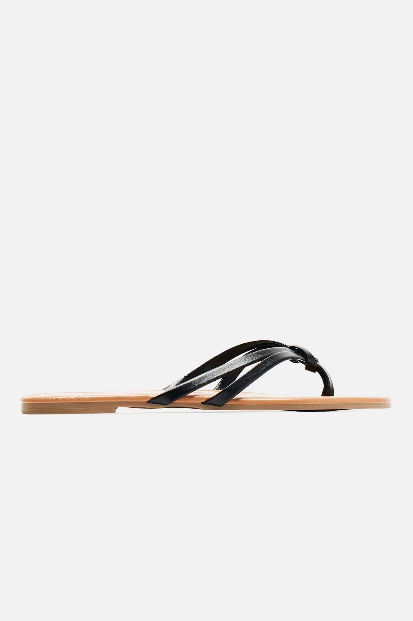 All Summer Long Flip Flops - Black sold by Fashion Nova product image thumbnail 5