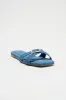 Call It Quits Sandals - Denim sold by Fashion Nova