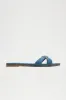 Call It Quits Sandals - Denim sold by Fashion Nova