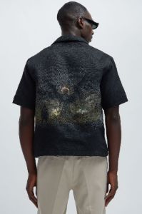 Zanos Tapestry Shirt - Multi Color sold by Fashion Nova