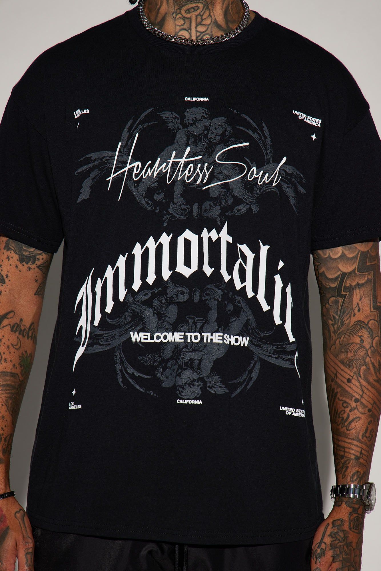 Heartless Soul Short Sleeve Tee - Black sold by Fashion Nova product image thumbnail 3