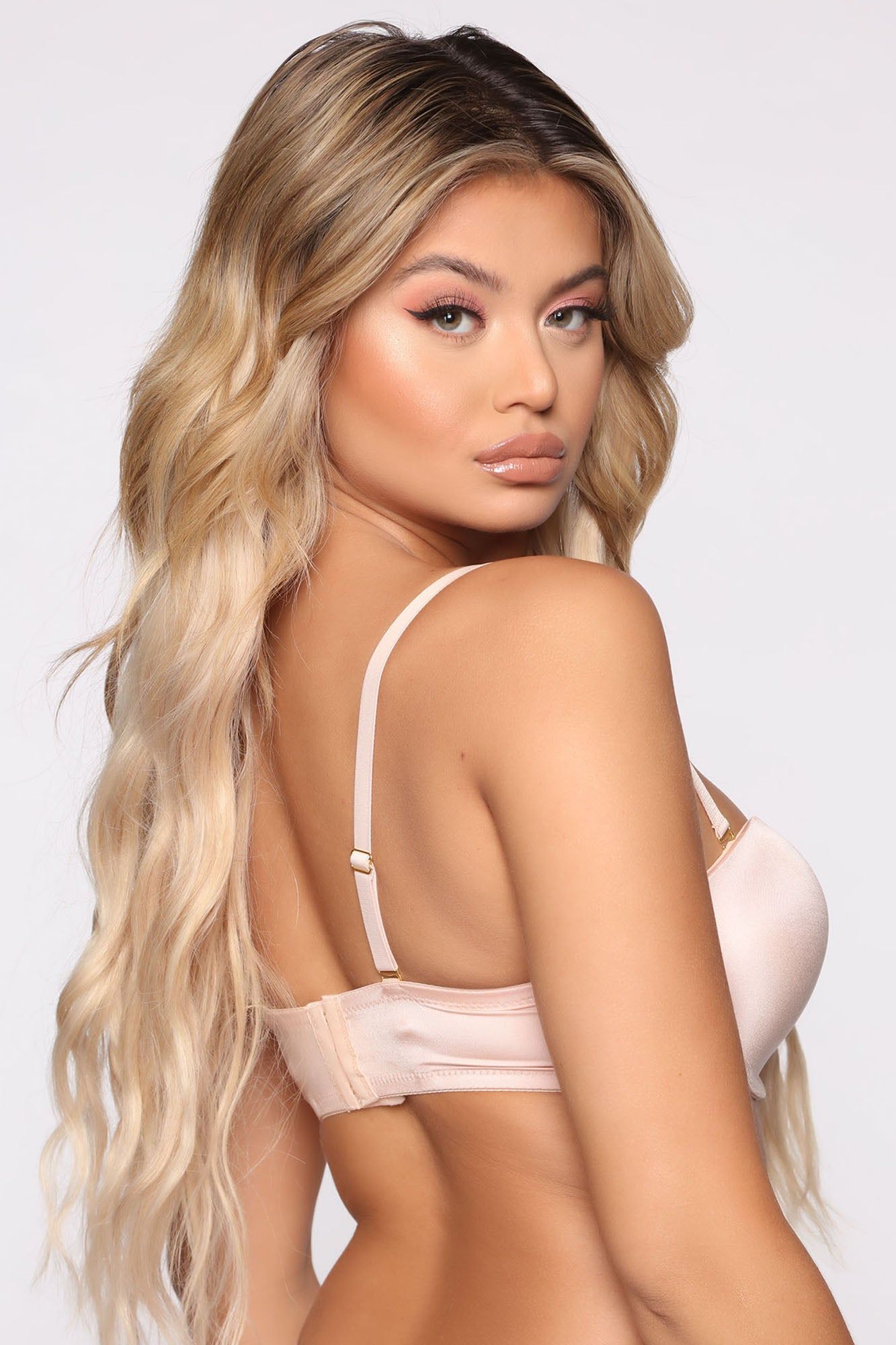 Pump It Up Push Up Multi Way Bra - Nude sold by Fashion Nova product image thumbnail 3