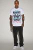 Burn Baby Burn Short Sleeve Tee - White sold by Fashion Nova