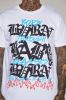 Burn Baby Burn Short Sleeve Tee - White sold by Fashion Nova